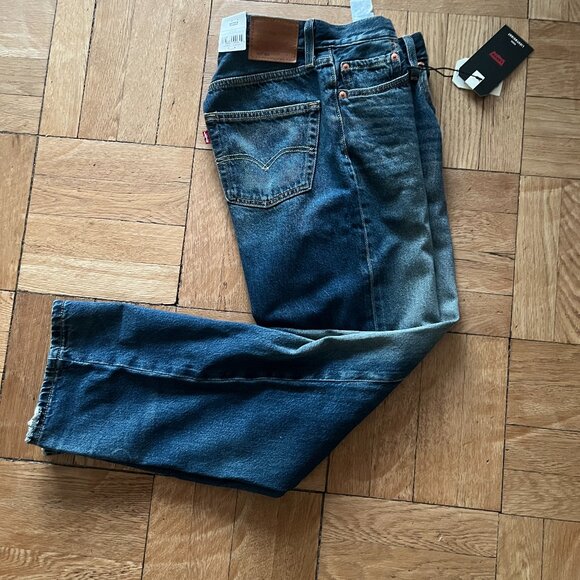 Levi's 501 90s Lightweight Women's Jeans Bless The Rain 27/30 NWT - Picture 3 of 10